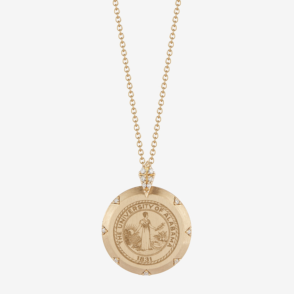 Alabama 7-Point Diamond Pendant