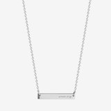 Arkansas Wooo Pig Horizontal Bar Necklace