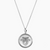 West Point Sunburst Crest Necklace Silver