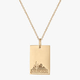 Arizona Vintage Rectangle Pendant