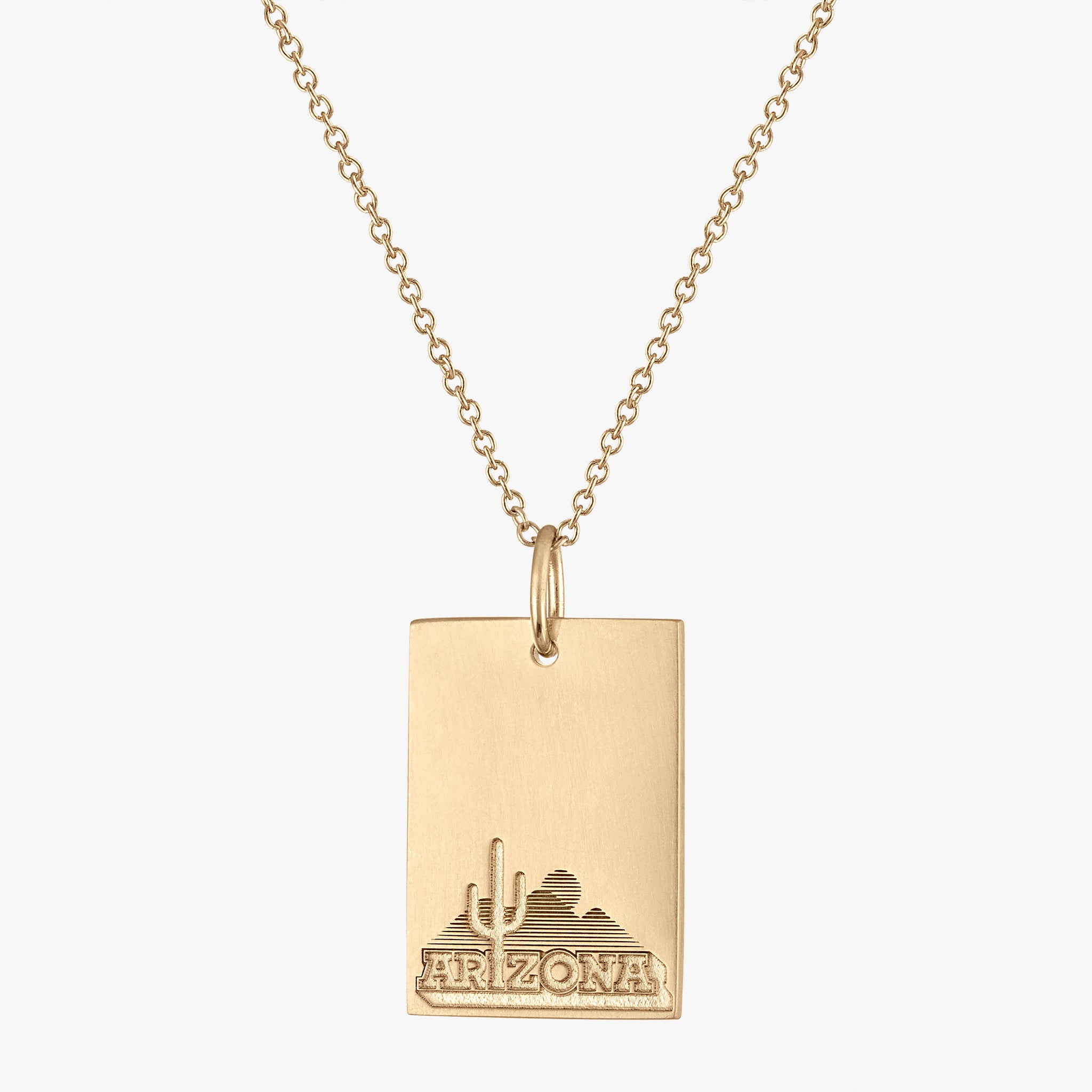 Arizona Vintage Rectangle Pendant
