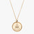 Alpha Chi Omega Gold Florentine Necklace Petite