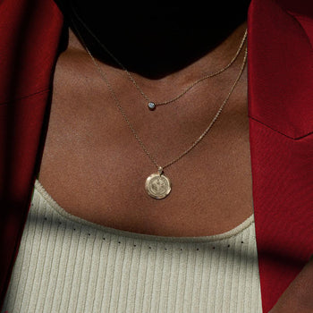 Kansas State 7-Point Diamond Necklace