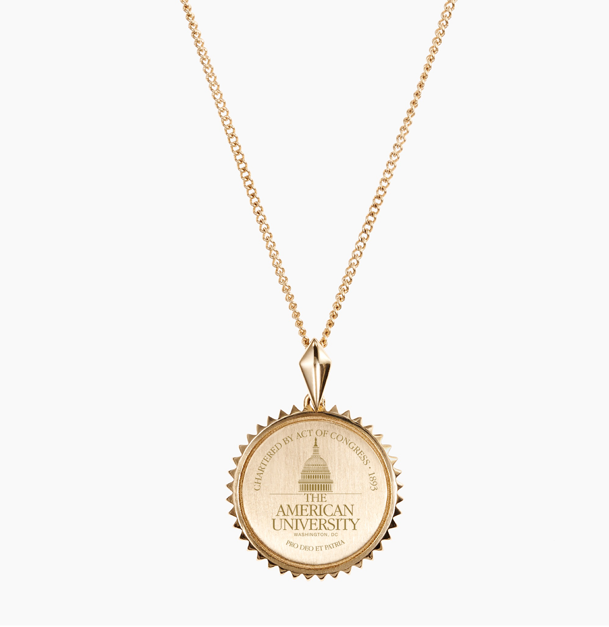 American Sunburst Necklace Cavan Gold