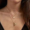 Arkansas Florentine Necklace Petite on Figure