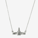 Silver Baylor Pat Neff Necklace