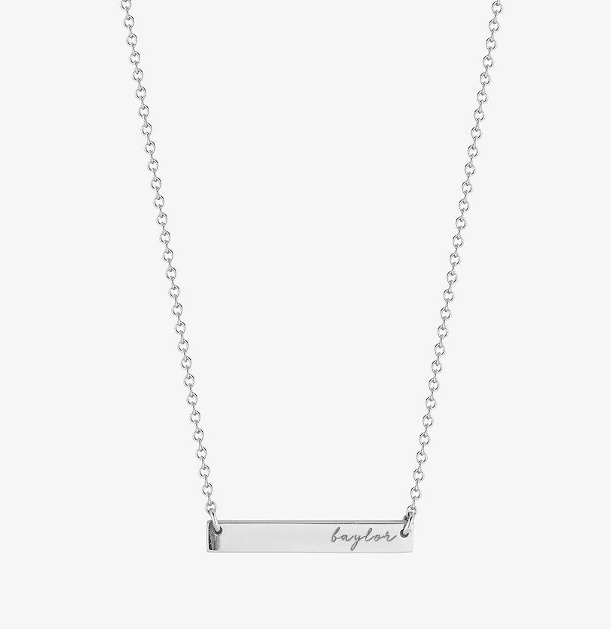 Baylor Horizontal Bar Necklace