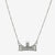 Silver Gasson Hall Necklace