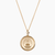 Bucknell Seal Sunburst Necklace Cavan Gold
