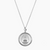 Bucknell Seal Sunburst Necklace Sterling Silver