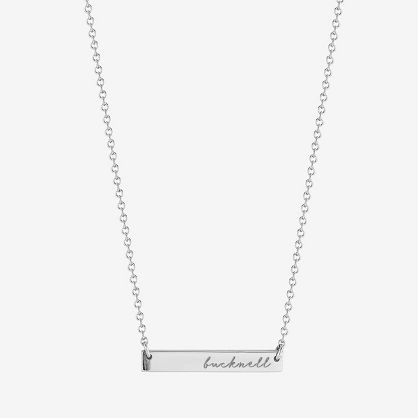 Bucknell Horizontal Bar Necklace