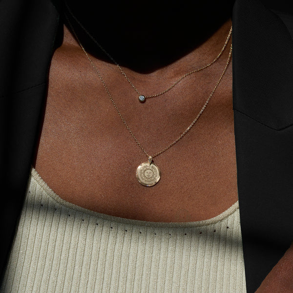 Bowdoin 7-Point Diamond Necklace