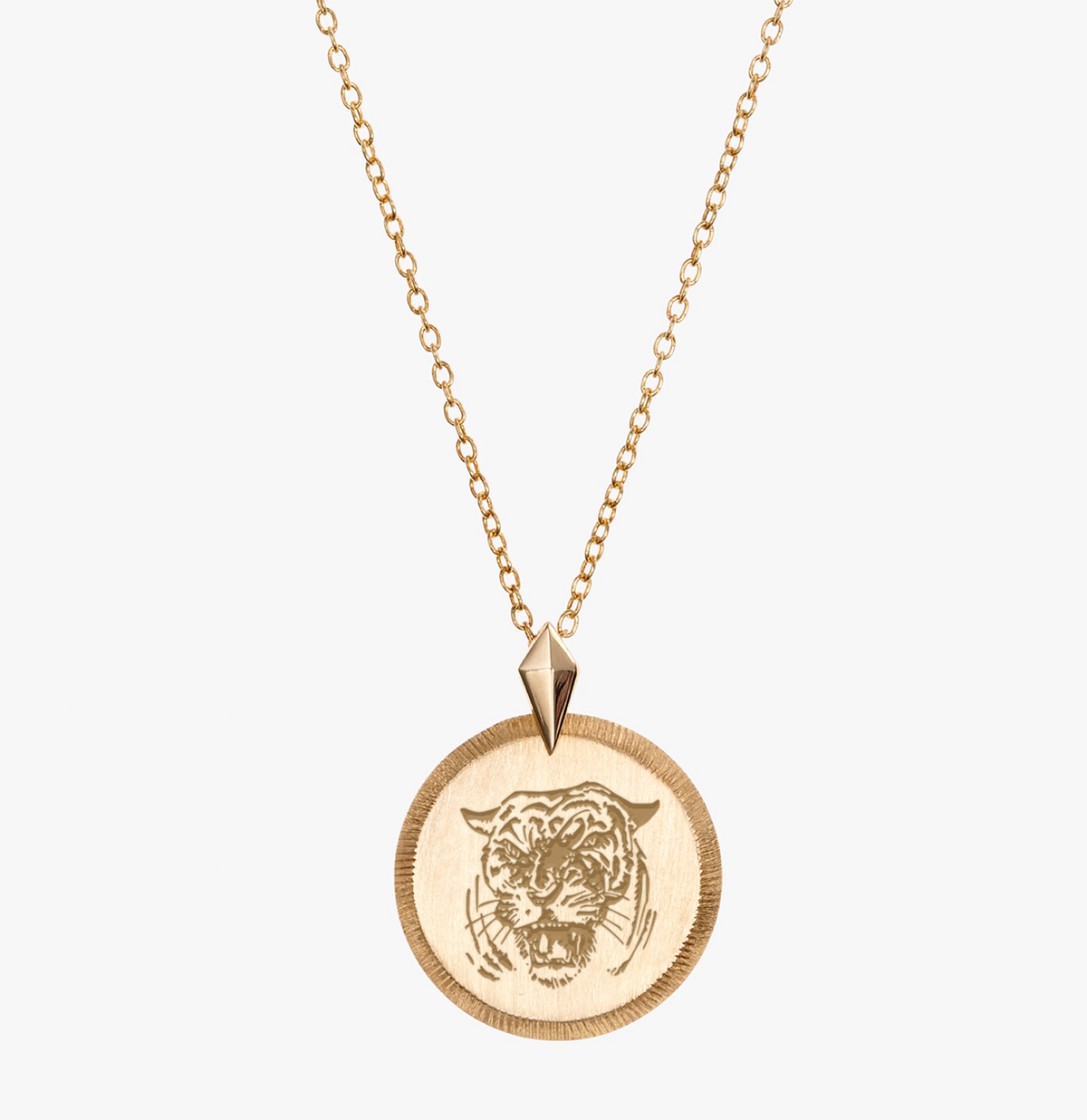 Clemson Vintage Tiger Necklace Petite