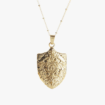 Gold Columbia Gates Necklace