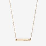 Cornell Horizontal Bar Necklace