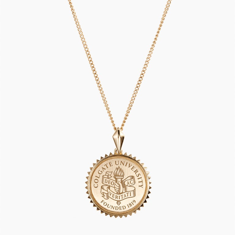 Gold Colgate Sunburst Necklace