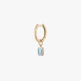 Aquamarine Earring Charm