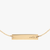 Tennesse Vols Horizontal Necklace Cavan Gold Close Up
