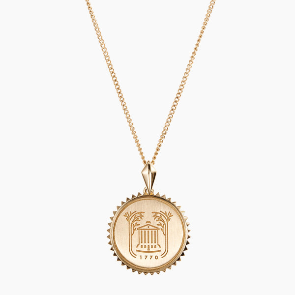 College of Charleston Sunburst Necklace