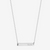 ECU Horizontal Bar Necklace in Sterling Silver