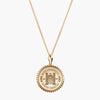 Gold Elon Sunburst Necklace