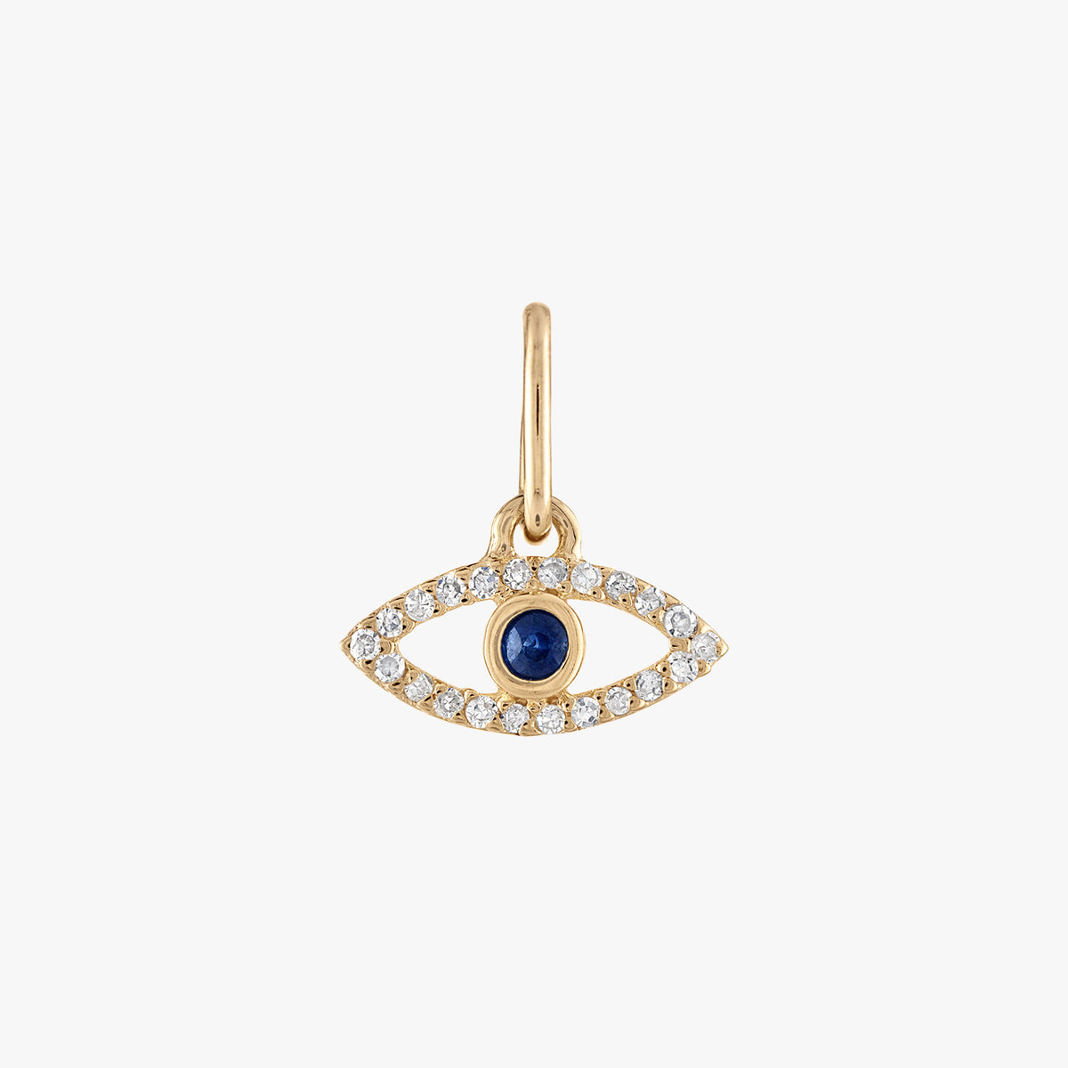 Diamond Evil Eye Charm