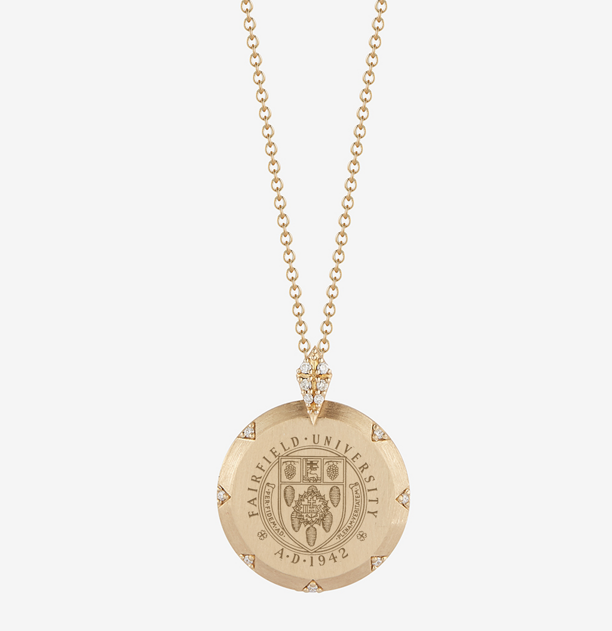 Fairfield 7-Point Diamond Pendant