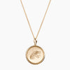 Gold Vermeil 14K Gold Florida A&M Snake Sunburst Necklace