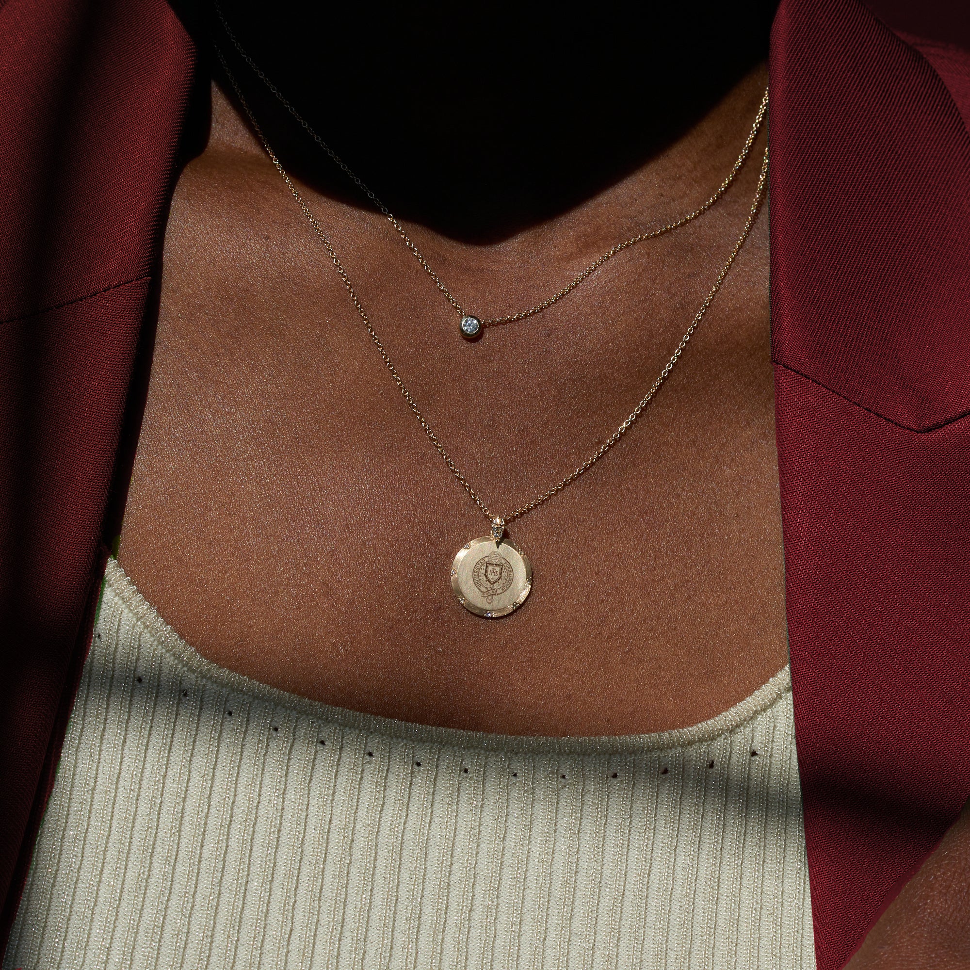 Fordham 7-Point Diamond Necklace