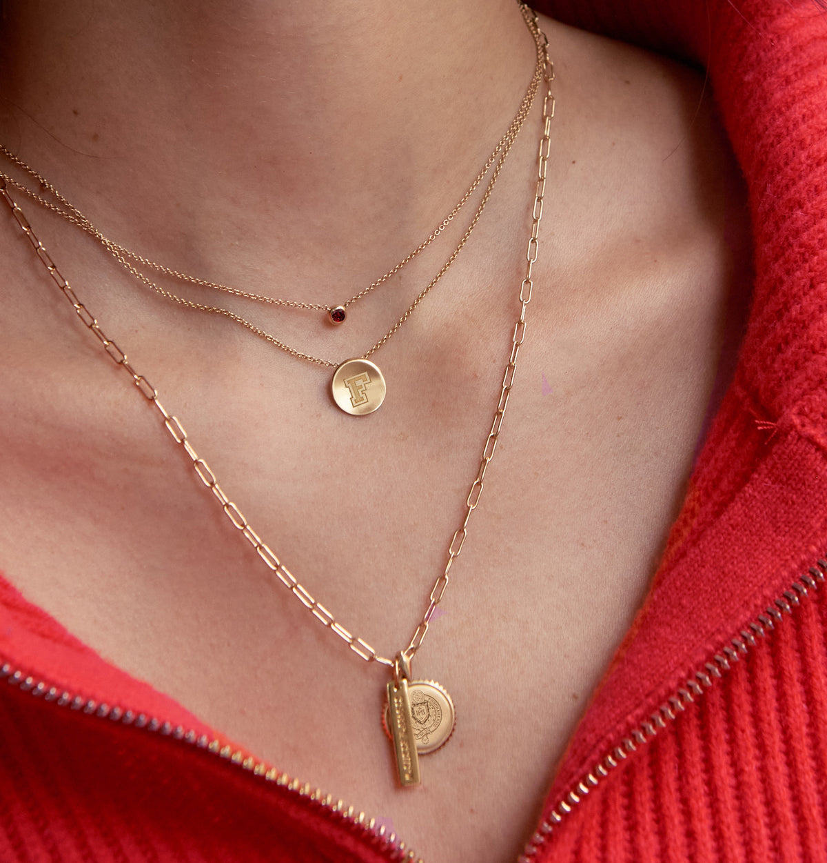 Fordham F Necklace