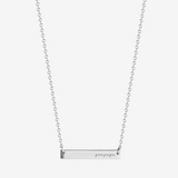 Gonzaga Horizontal Bar Necklace