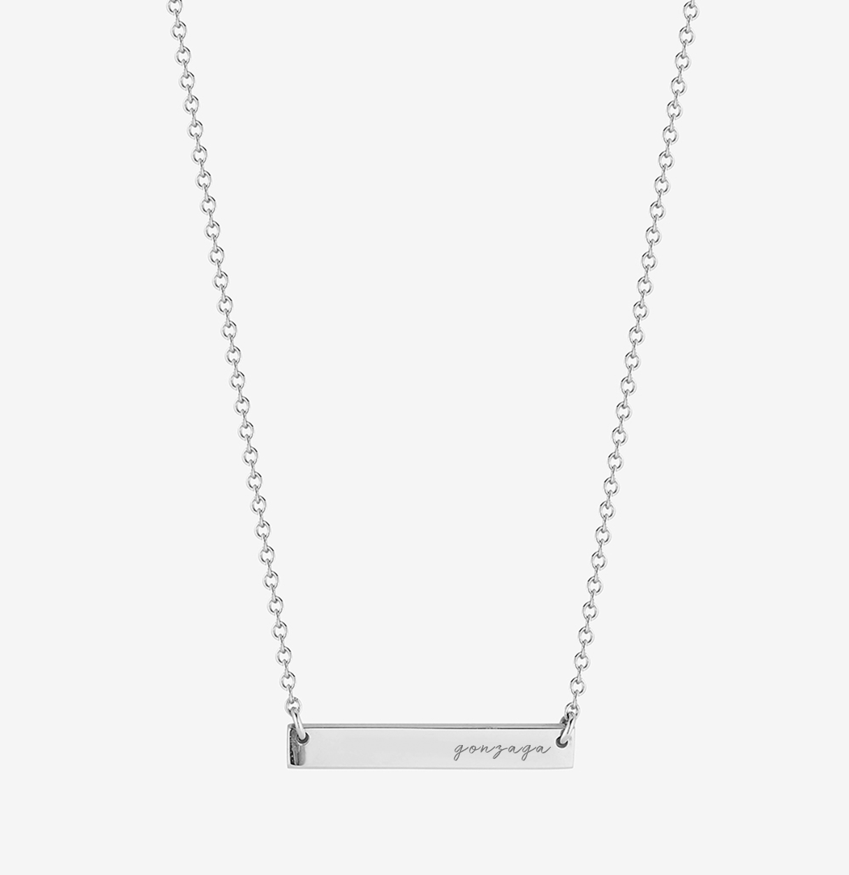 Gonzaga Horizontal Bar Necklace