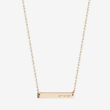 Gonzaga Horizontal Bar Necklace