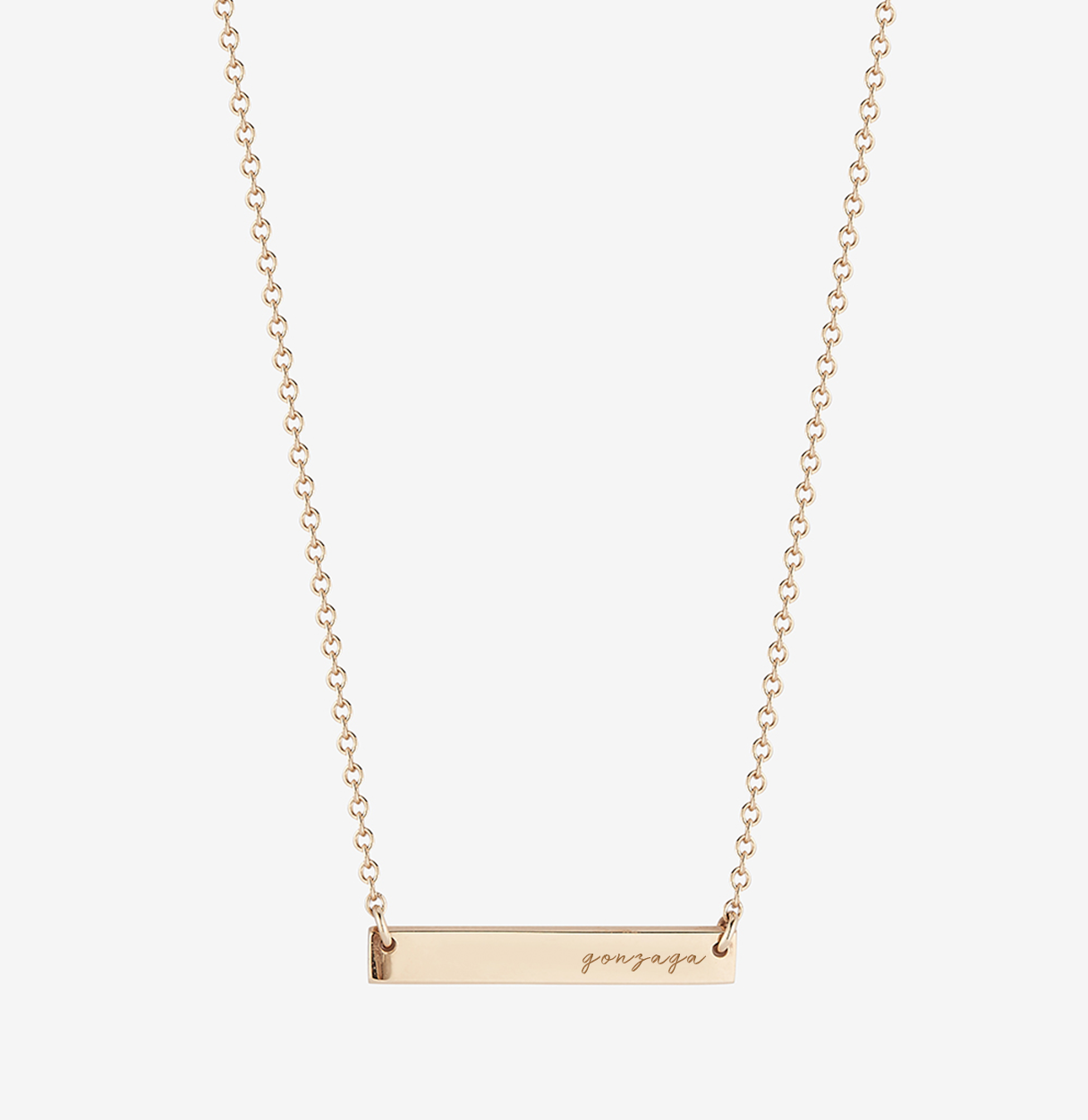 Gonzaga Horizontal Bar Necklace