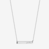 University of Michigan Go Blue Bar Necklace