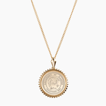 Illinois Sunburst Necklace Gold