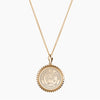Illinois Sunburst Necklace Gold