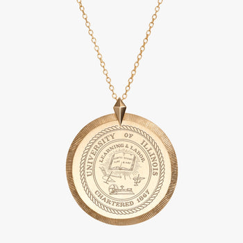 Illinois Florentine Necklace Gold