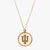 Gold Indiana Florentine IU Necklace Petite