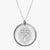 Silver John Hopkins Florentine Necklace