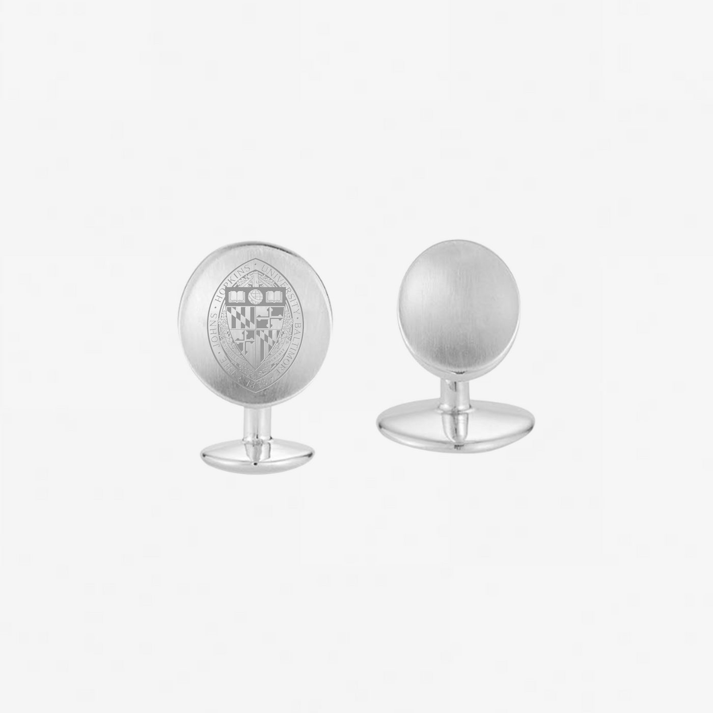 Johns Hopkins University Silver Cufflinks