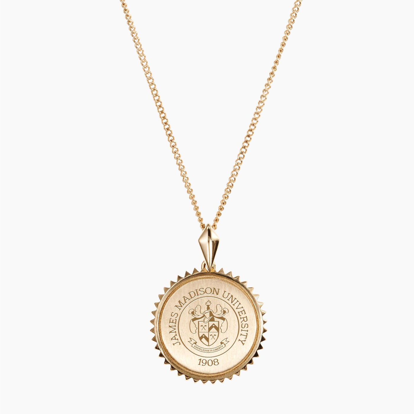 Gold Sunburst Necklace