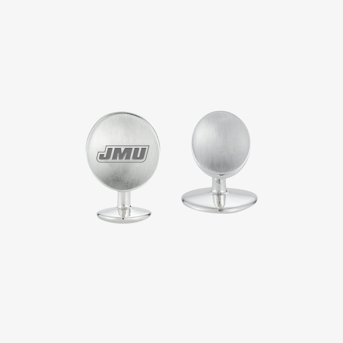 Silver JMU Organic Cufflinks