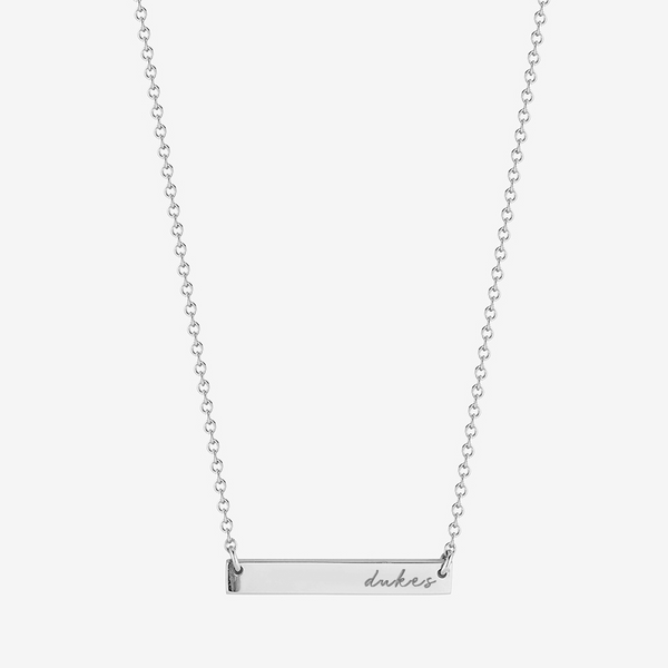 JMU Dukes Horizontal Bar Necklace