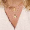 College of Charleston Sunburst Necklace on figure