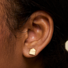 UVA Rotunda Earrings on figure