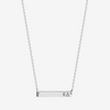 Kappa Delta Horizontal Bar Necklace in Sterling Silver