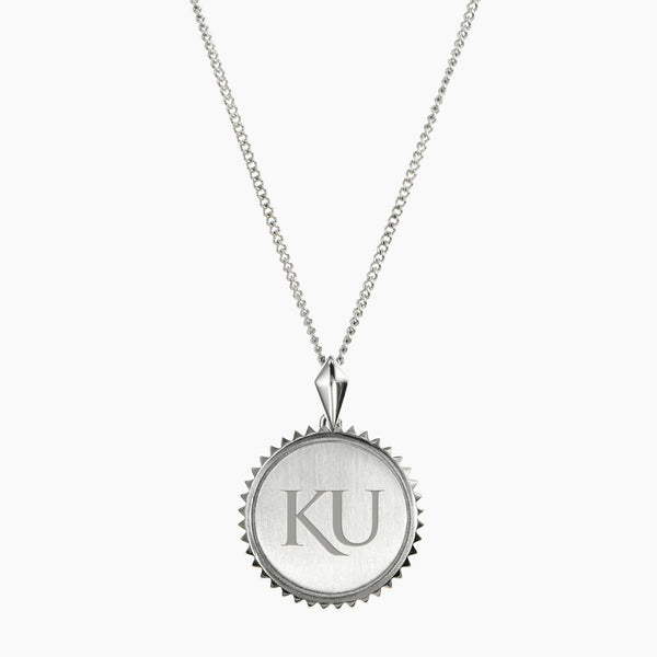 Kansas Sunburst Necklace Sterling Silver