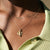 UVA Wahoowa Horizontal Bar Necklace