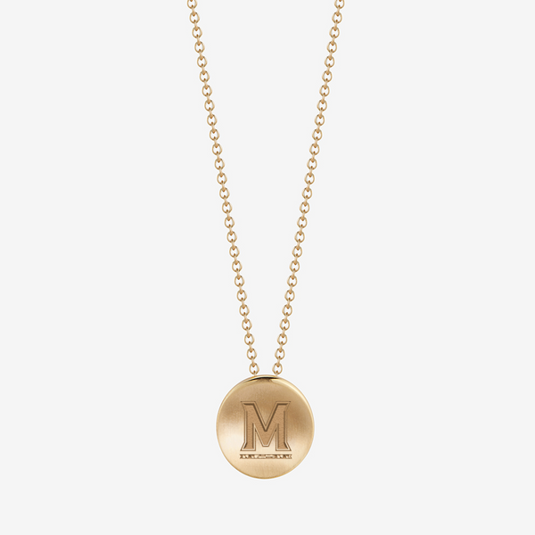 Maryland M Necklace